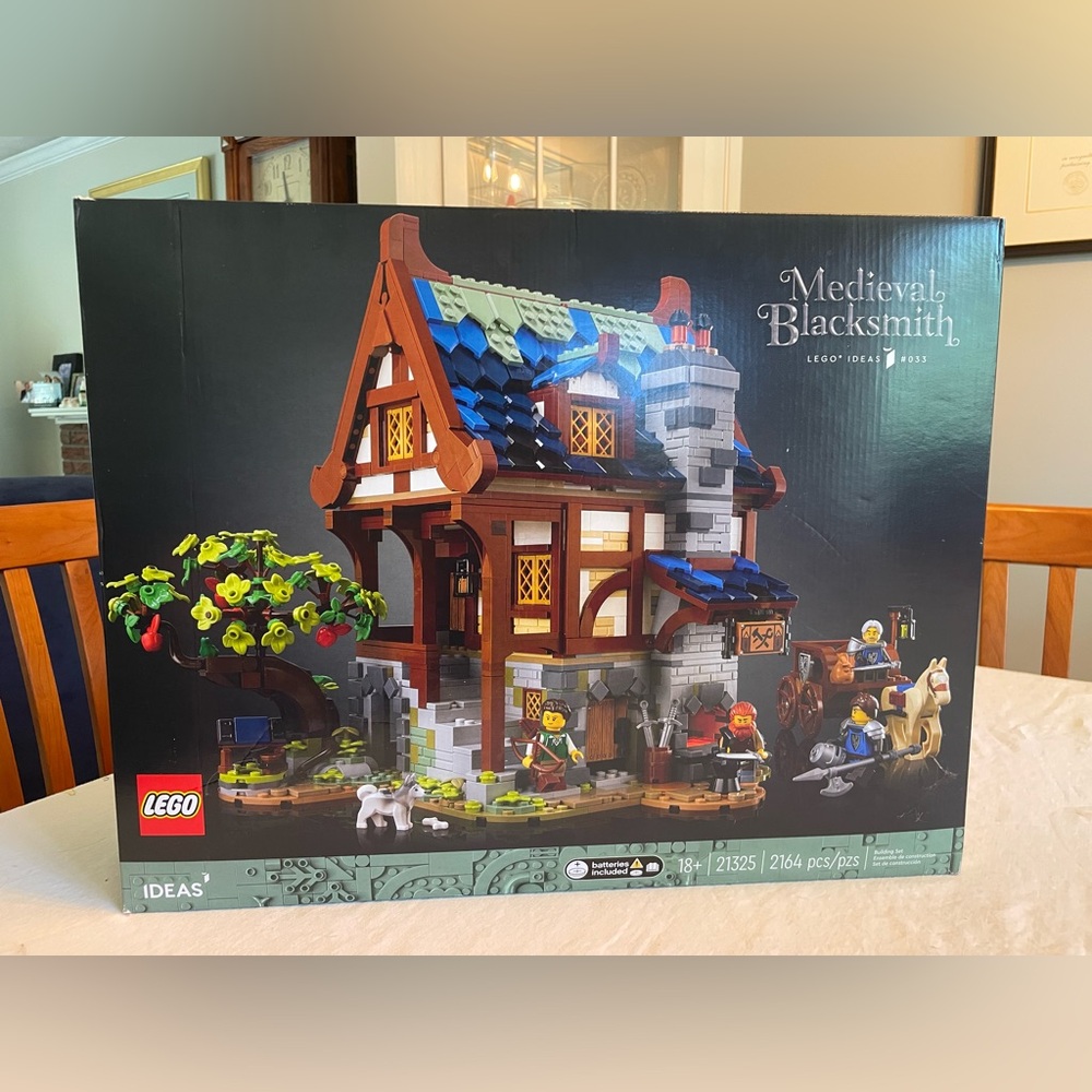LEGO Medieval Blacksmith Discontinued Set New In Box
